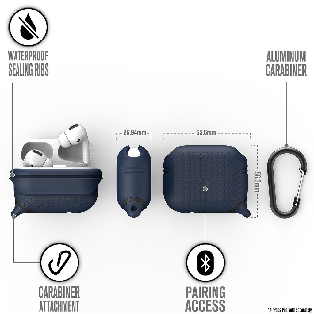 Catalyst Waterproof Case für Apple AirPods Pro Stealth Black ab € 39,99 (2025) | Preisvergleich