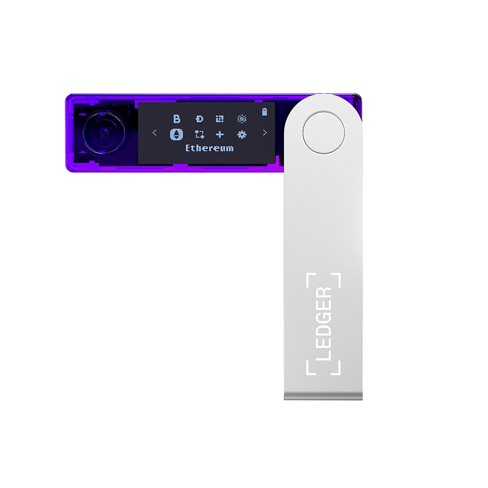 LEDGER Nano X Cosmic Purple