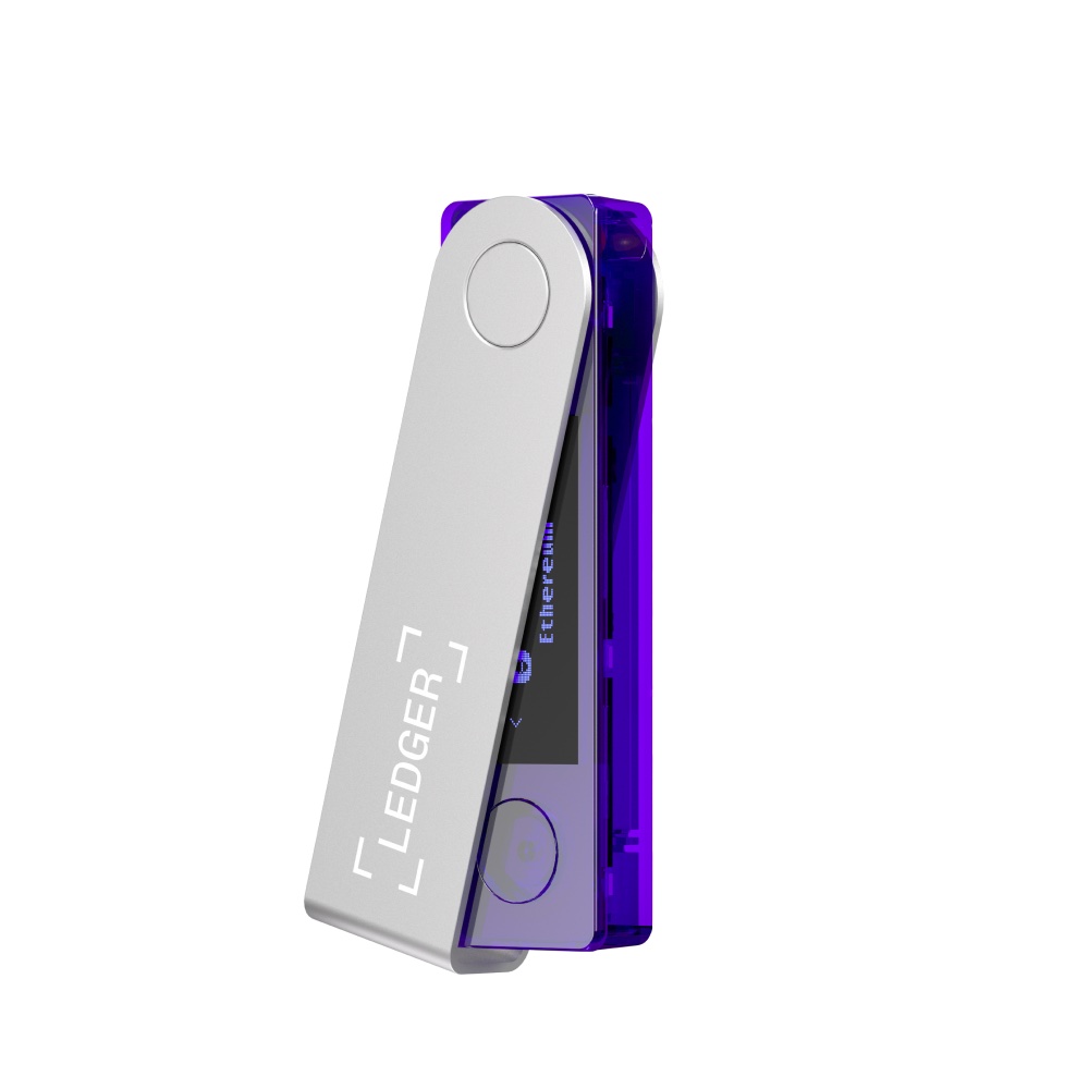 LEDGER Nano X Cosmic Purple