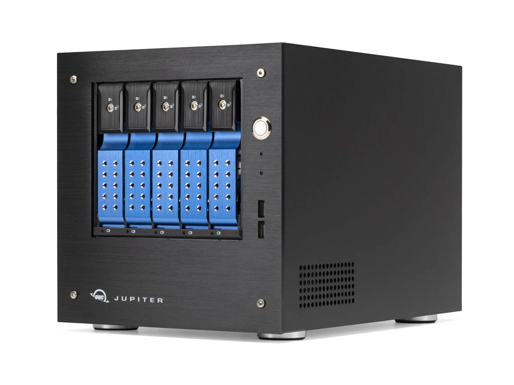 OWC 40TB Jupiter Mini 5-Drive Desktop Network Attached Storage (NAS) Solution