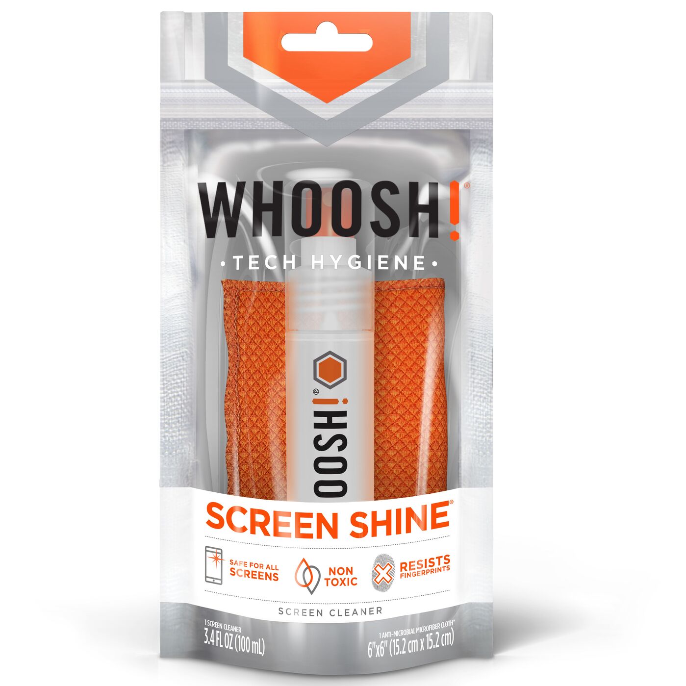 WHOOSH! Screen Shine On the Go XL Screen Cleaner - 100 ml
