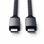 Satechi Type-C to Type-C 100W Charging Cable Space Gray -  Καλώδια στο Twiinshop