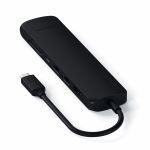 Satechi Type-C Multi-Port Hub 4K Ethernet Slim Black -  Laptop Adapter / HUB στο Twiinshop