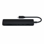 Satechi Type-C Multi-Port Hub 4K Ethernet Slim Black -  Laptop Adapter / HUB στο Twiinshop