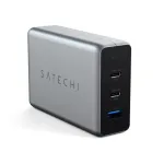 Satechi 100W Type-C PD GaN Compact Charger Space Gray -  Φορτιστές  στο Twiinshop