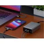 Satechi 100W Type-C PD GaN Compact Charger Space Gray -  Φορτιστές  στο Twiinshop