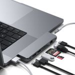 Satechi Pro Hub Max Space Gray -  Laptop Adapter / HUB στο Twiinshop