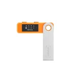 LEDGER Nano S Plus Orange -  USB Stick/ Cryptocurrency Wallets στο Twiinshop