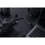 Rolling Square inCharge XL Cable 30cm Black -  Καλώδια στο Twiinshop