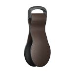 Nomad Airtag Leather Loop 90 Degrees Rustic Brown -  Αξεσουάρ Apple Airtag στο Twiinshop