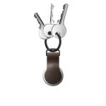 Nomad Airtag Leather Loop 90 Degrees Rustic Brown -  Αξεσουάρ Apple Airtag στο Twiinshop