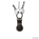 Nomad Airtag Leather Loop 90 Degrees Rustic Brown -  Αξεσουάρ Apple Airtag στο Twiinshop