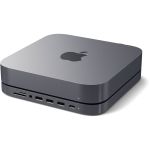 Satechi Type-C Aluminum Stand & Hub for Mac Mini Space Gray -  Βάσεις/HUB Mac/ Docking Station στο Twiinshop