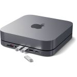 Satechi Type-C Aluminum Stand & Hub for Mac Mini Space Gray -  Βάσεις/HUB Mac/ Docking Station στο Twiinshop