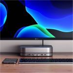 Satechi Type-C Aluminum Stand & Hub for Mac Mini Space Gray -  Βάσεις/HUB Mac/ Docking Station στο Twiinshop
