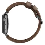 Nomad Strap Traditional Leather Brown Connection Black for Apple Watch 42/44/45/49mm -  Λουράκια για Apple Watch στο Twiinshop