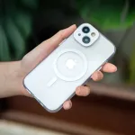Moshi iGlaze MagSafe - Case for iPhone 15 (Luna Silver) -  iPhone στο Twiinshop
