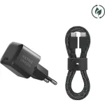 Native Union 30W USB-C Fast GaN Charger Black + USB-C Cable Cosmos Black -  Φορτιστές Τοίχου στο Twiinshop