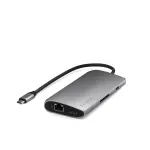Satechi USB-C Multiport Adapter 8K with Ethernet V3 Space Gray -  Laptop Adapter / HUB στο Twiinshop