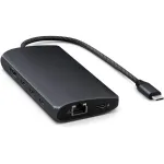 Satechi USB-C Multiport Adapter 8K with Ethernet V3 Midnight -  Laptop Adapter / HUB στο Twiinshop