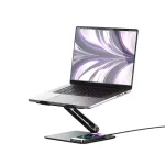 Alogic Elite Aluminum Laptop Stand Wireless Charger Black -  Βάσεις Laptop στο Twiinshop
