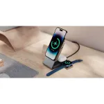 Alogic Matrix+ 3-in-1 Magnetic Charger+Power Bank+Apple Watch Puk Grey -  Ασύρματοι Φορτιστές στο Twiinshop