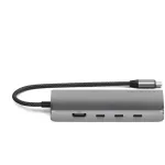 Satechi USB-C Multiport Adapter 8K with Ethernet V3 Space Gray -  Laptop Adapter / HUB στο Twiinshop