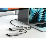 Satechi USB-C Multiport Adapter 8K with Ethernet V3 Silver -  Laptop Adapter / HUB στο Twiinshop