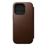 Nomad Modern Leather Folio iPhone 16 Pro Brown -  iPhone στο Twiinshop