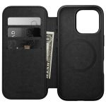Nomad Modern Leather Folio iPhone 16 Pro Black -  iPhone στο Twiinshop