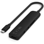 Satechi USB-C 6-in-1 Slim Multiport Adapter 4K Black -  Laptop Adapter / HUB στο Twiinshop