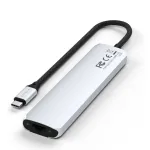 Satechi USB-C 7-in-1 Slim Multi Port Adapter Ethernet Silver -  Laptop Adapter / HUB στο Twiinshop