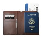 Nomad Leather Passport Wallet Rustic Brown -  Passport Wallet στο Twiinshop