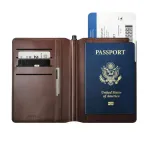 Nomad Leather Passport Wallet Pen Edition Rustic Brown -  Passport Wallet στο Twiinshop