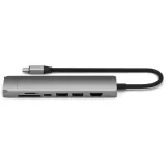 Satechi USB-C 7-in-1 Slim Multi Port Adapter Ethernet Space Grey -  Laptop Adapter / HUB στο Twiinshop