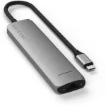 Satechi USB-C 7-in-1 Slim Multi Port Adapter Ethernet Space Grey -  Laptop Adapter / HUB στο Twiinshop