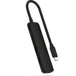 Satechi USB-C 4-in-1 Slim Multiport Adapter 4K Black -  Laptop Adapter / HUB στο Twiinshop