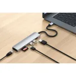 Satechi USB-C 7-in-1 Slim Multi Port Adapter Ethernet Silver -  Laptop Adapter / HUB στο Twiinshop