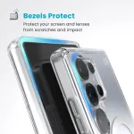 Speck Presidio Perfect-Clear Magnet - Case for Samsung Galaxy S25 Ultra MagSafe (Clear / Chrome Finish / Serene Silver) -  Samsung στο Twiinshop
