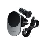 Satechi Qi2 Magnetic Wireless Car Charger -  Βάσεις Στήριξης / Φορτιστές Αυτοκινήτου-Μοτο στο Twiinshop