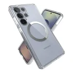Speck Presidio Perfect-Clear Magnet - Case for Samsung Galaxy S25 Ultra MagSafe (Clear / Chrome Finish / Serene Silver) -  Samsung στο Twiinshop