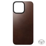 Nomad Magnetic Leather Back iPhone 16 Pro Max Brown Horween -  iPhone στο Twiinshop