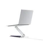 Alogic Elite Aluminum Laptop Stand Wireless Charger White -  Βάσεις Laptop στο Twiinshop