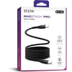 STATIK MagStack Pro tangle-free Magnetic USB-C Cable 2m -  Καλώδια στο Twiinshop