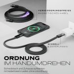 STATIK MagStack Slim Pro tangle free Magnetic USB-C Cable 1m -  Καλώδια στο Twiinshop