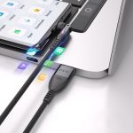 STATIK 360Pro Braided Rotating 3 magnetic tips 6-in-1 Cable Black 2m -  Καλώδια στο Twiinshop