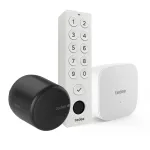 Tedee Go 2 Black with Bridge and Keypad Pro White -  Αυτοματισμοί Σπιτιού στο Twiinshop