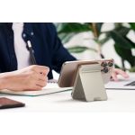 Satechi OntheGo Magnetic Qi2 Powerbank Stand 5000 mAh Sand -  PowerBanks στο Twiinshop