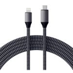 Satechi Type-C to Lightning Cable 1,8 m Space Gray -  Καλώδια στο Twiinshop
