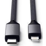 Satechi Type-C to Lightning Cable 1,8 m Space Gray -  Καλώδια στο Twiinshop